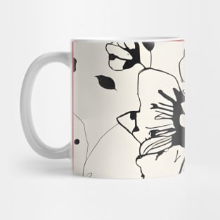 Floral illustration Mug